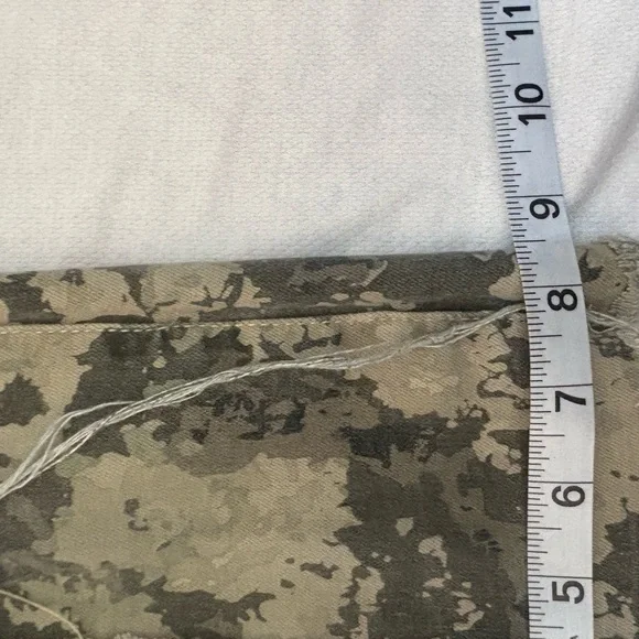 In Action Camo Stacked Skinny Flare Jeans Novamen W 30 - Picture 8 of 11